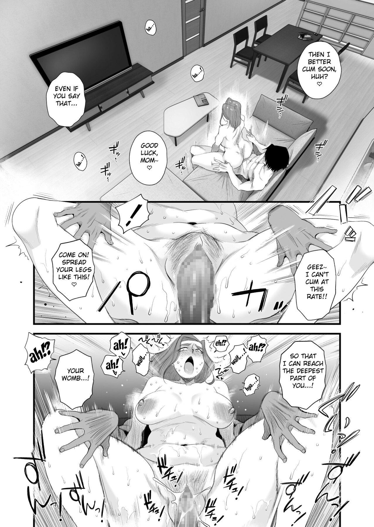 Hentai Manga Comic-Approved by Father! Mr. Hasegawa's Oyakokankei ~Couple's Bedroom/Creampie Edition~-Read-35